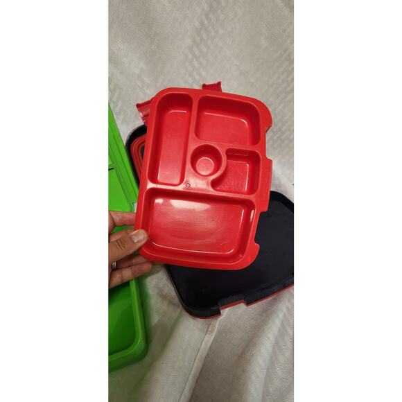 Bentgo Lunch Box Space Shuttle Rocket Theme Plus Free Dinosaur Box School Travel - Picture 5 of 10